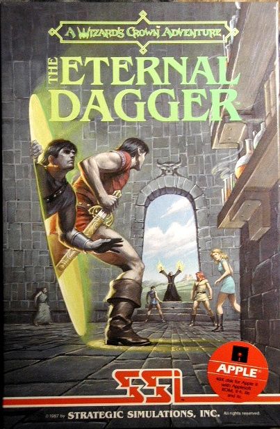 Eternal Dagger box art for Commodore 64